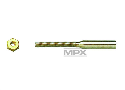 Multiplex Solder coupler M3, 2,6mm 10 st