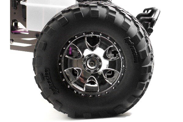 HPI HP4709 Mounted Gt2 Tyre S Compound On Warlock Wheel Crm