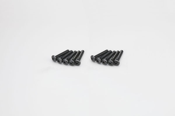 Kyosho 1-S04015 Bind Head Metallic 4x15mm Screws (10) Kyosho