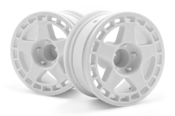 HPI HP160206 FIFTEEN52 TURBOMAC 26mm 9mm OFFSET (WHITE-2PCS)