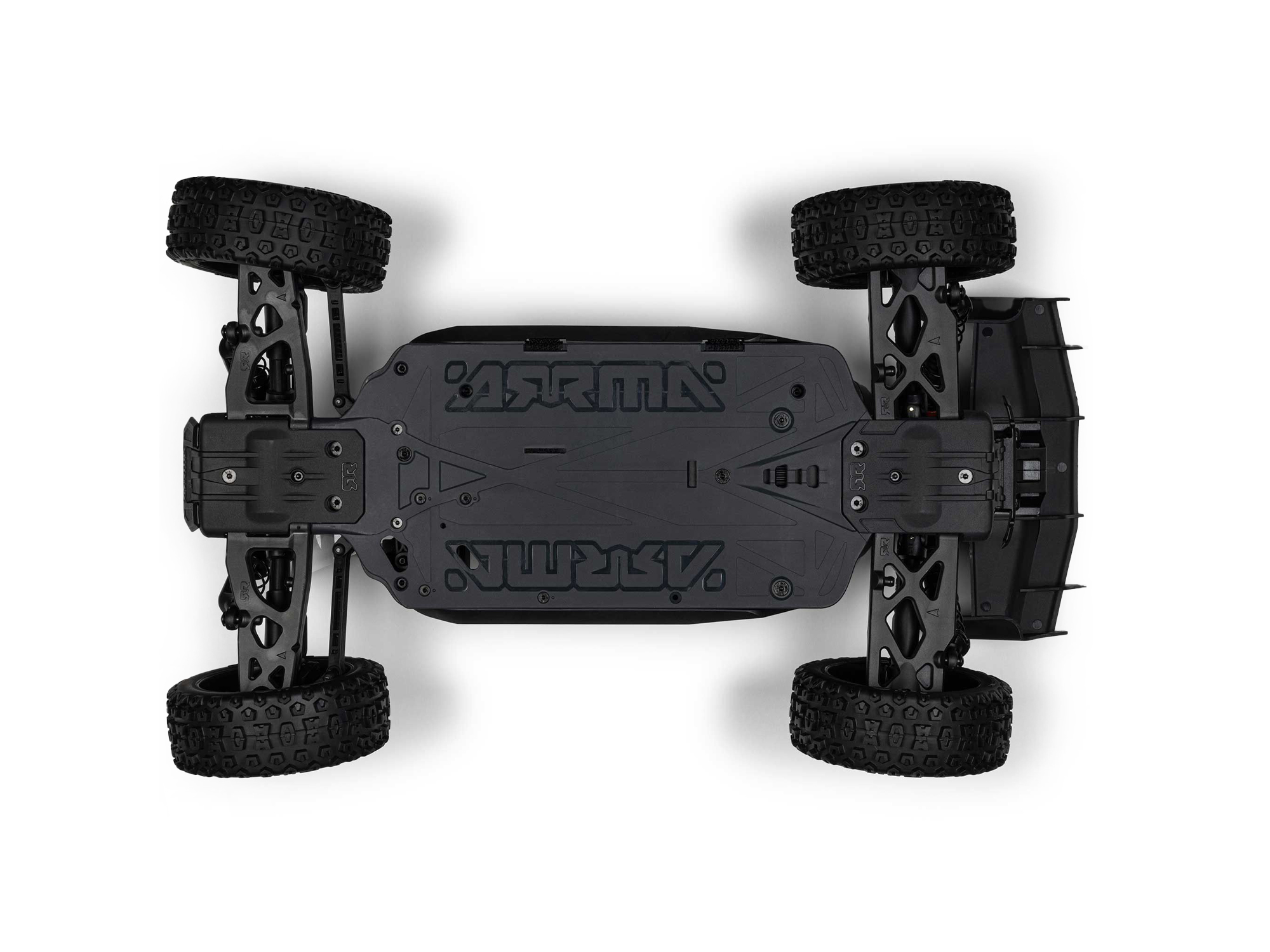 Arrma ARA4206V4T1 1/8 TYPHON MEGA 665 4X4 RTR Brushed Buggy, Blue - 10