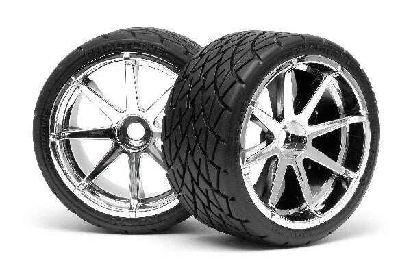 HPI HP4729 Mounted Phaltline Tire 140X70Mm On Blast Wheel Crm