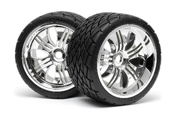 HPI HP4731 Mounted Phaltline Tire 140X70Mm Tremor Wheel Crm