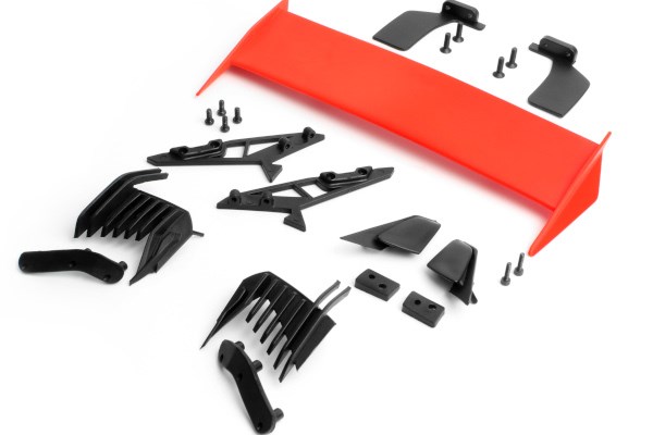 HPI HP160210 Audi e-tron Vision GT Rear Wing + Body Detail Set