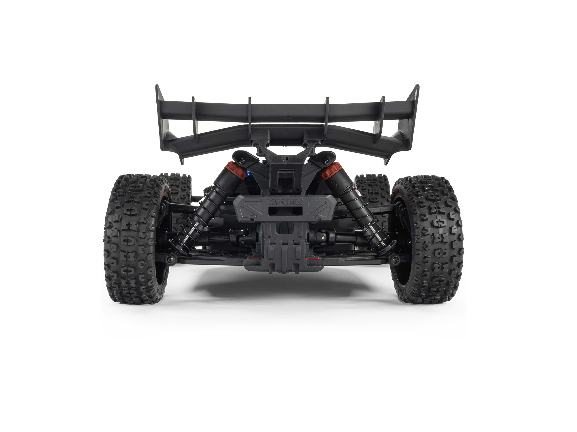 Arrma ARA4206V4T3 1/8 TYPHON MEGA 665 4X4 RTR Brushed Buggy, Red - 7