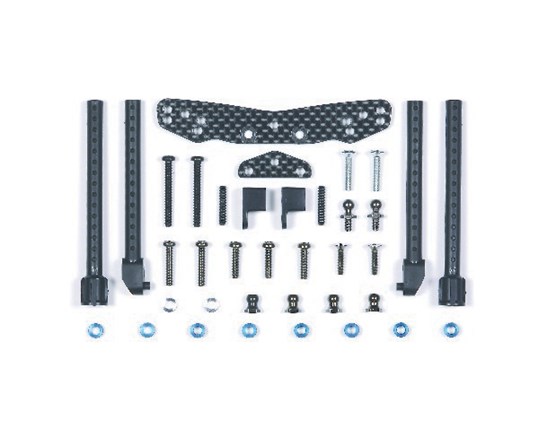 TAMIYA 54060 TT-01E carbon damper stay R