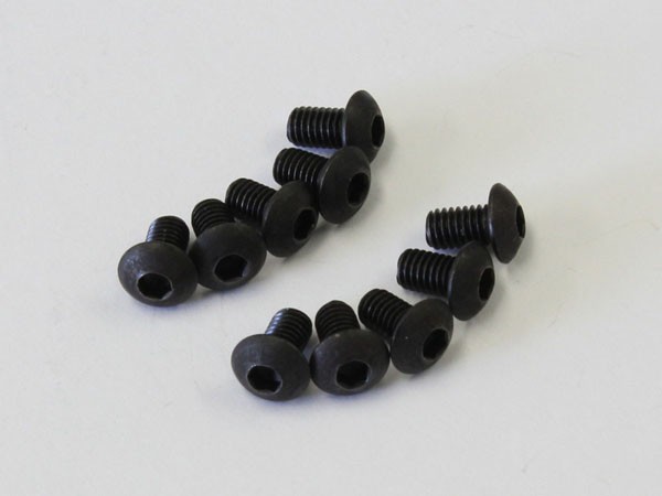 Kyosho 1-S13005H Hex Button Screws M3x5mm (10) Kyosho