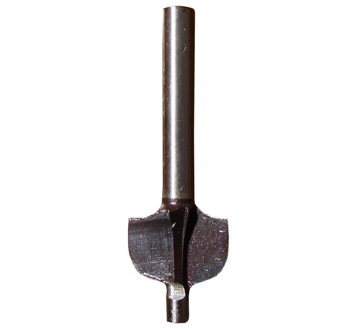 Concave Milling Cutter, w Guide Pin, D 13mm , R 5mm max 10mm