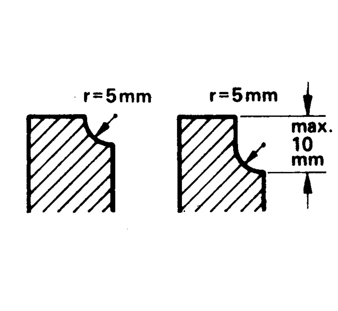 Concave Milling Cutter, w Guide Pin, D 13mm , R 5mm max 10mm - 2
