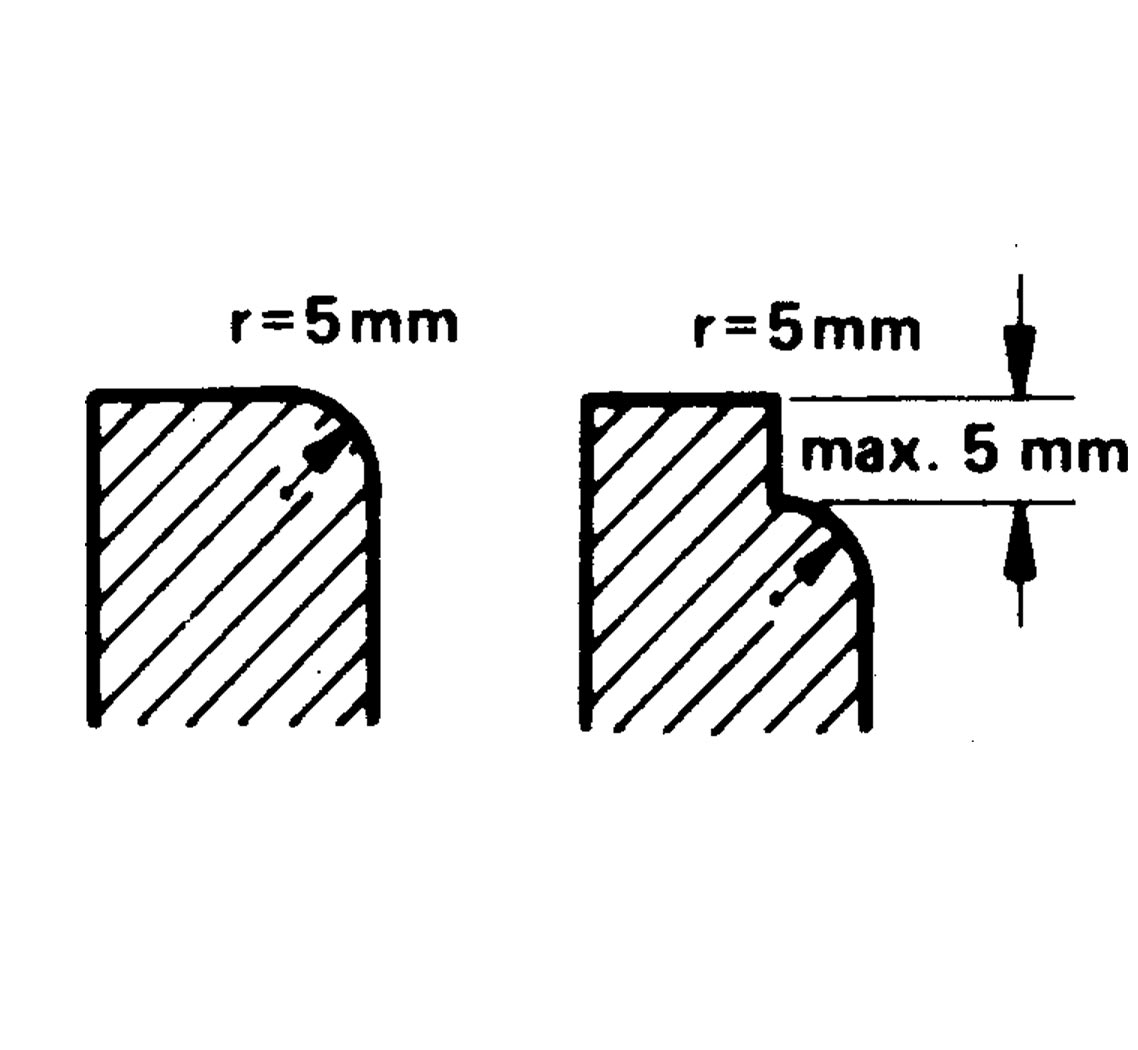 Concave Milling Cutter, w Guide Pin, D 13mm , R 5mm max 5mm - 2