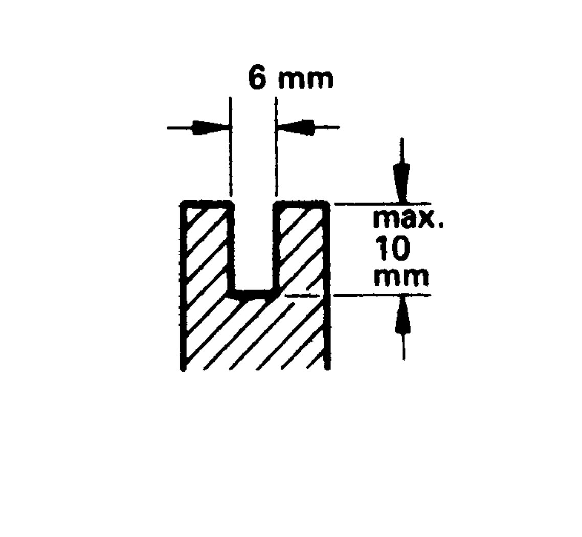Groove Milling Cutter, Dia. 6 mm - 2