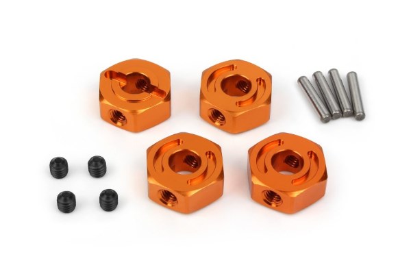 HPI HP160240 Aluminium Hex Hub Set Lock Type (12mm Jumpshot)