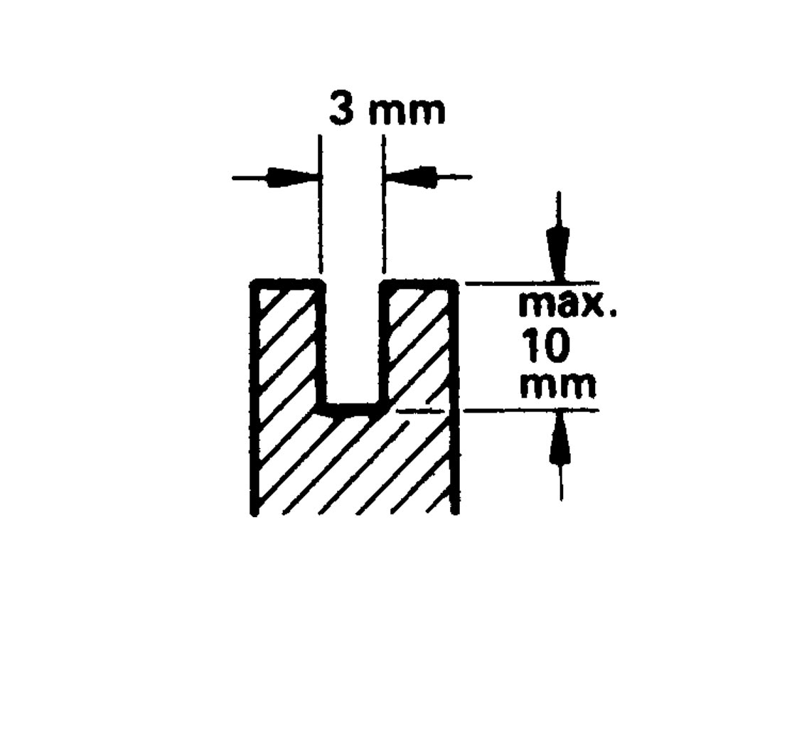 Groove Milling Cutter, Dia. 3 mm - 2