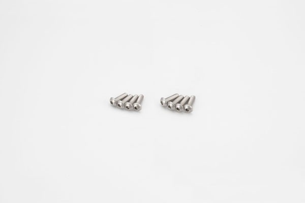 Kyosho 1-S13010HT Hex Button Screws 3x10mm (8) Titan