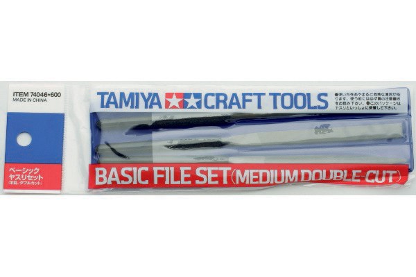 TAMIYA 74046 Basic file medium double cut