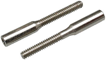 Skarvrör 4-40 gänga (2,4mm)