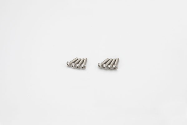Kyosho 1-S13012HT Hex Titan Button Screws M3x12mm (8) Kyosho