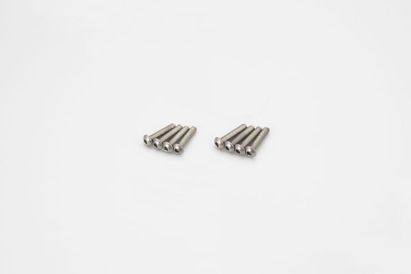 Kyosho 1-S13015HT Hex Titan Button Screws M3x15mm (8) Kyosho