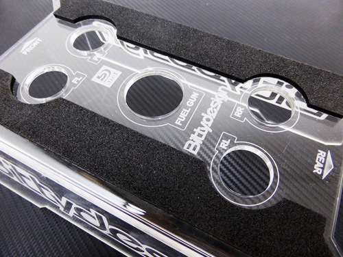 Bittydesign Car Stand 1/8 Buggy & Truggy Plastic - 3