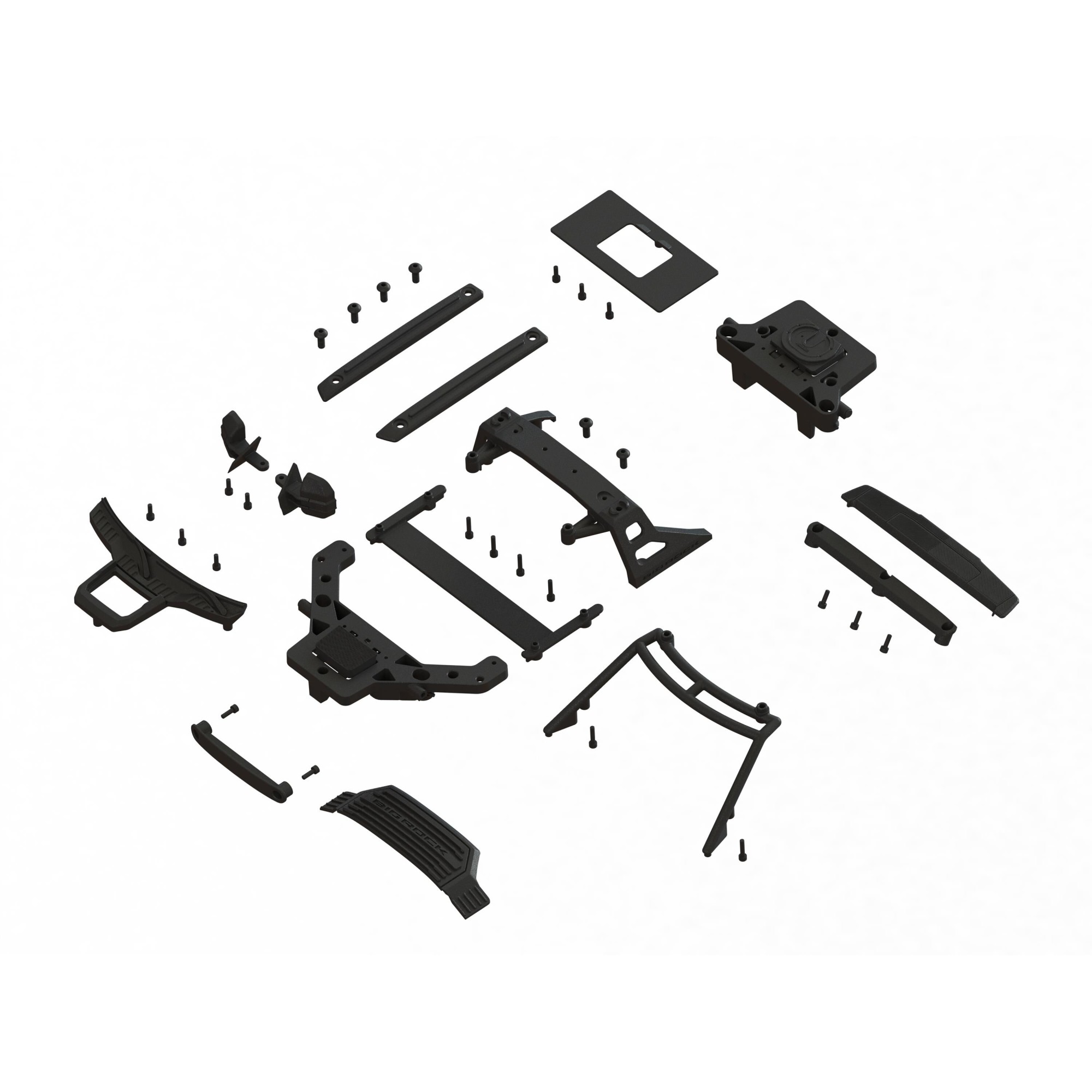 Arrma ARA-1290 Body Accessories Set: BIG ROCK