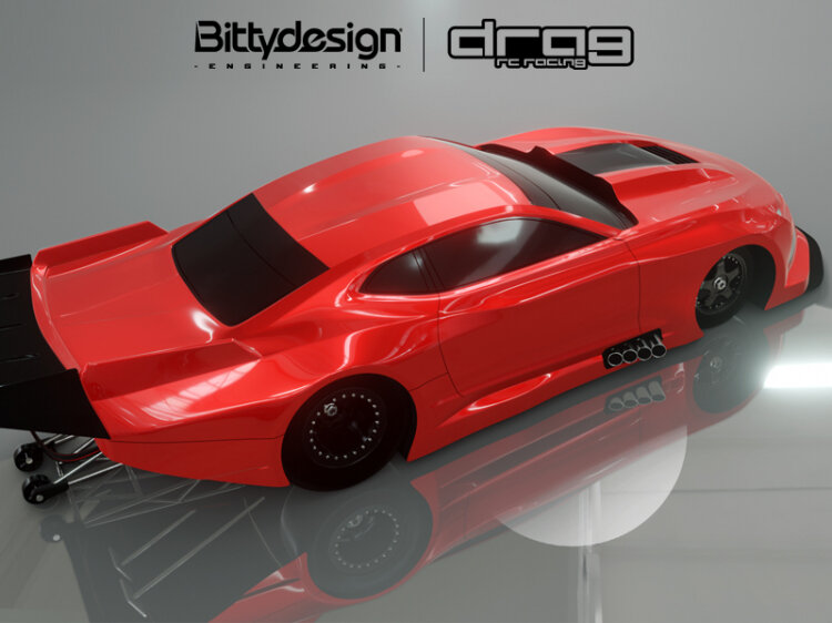 Bittydesign ZL21 No-prep Dragracing kaross 1/10 - 9