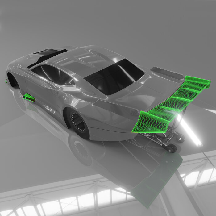 Bittydesign ZL21 No-prep Dragracing kaross 1/10 - 7