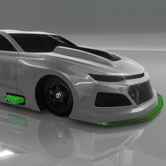 Bittydesign ZL21 No-prep Dragracing kaross 1/10 - 6