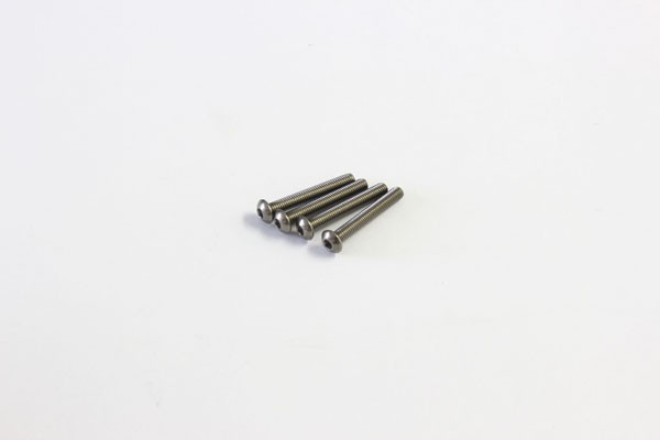 Kyosho 1-S13022HT Hex Titan Button Screws M3x2mm (4) Kyosho