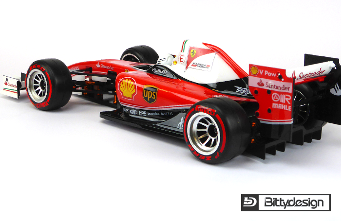 BITTYDESIGN Type-6C Kaross F1 Lättvikt - 7