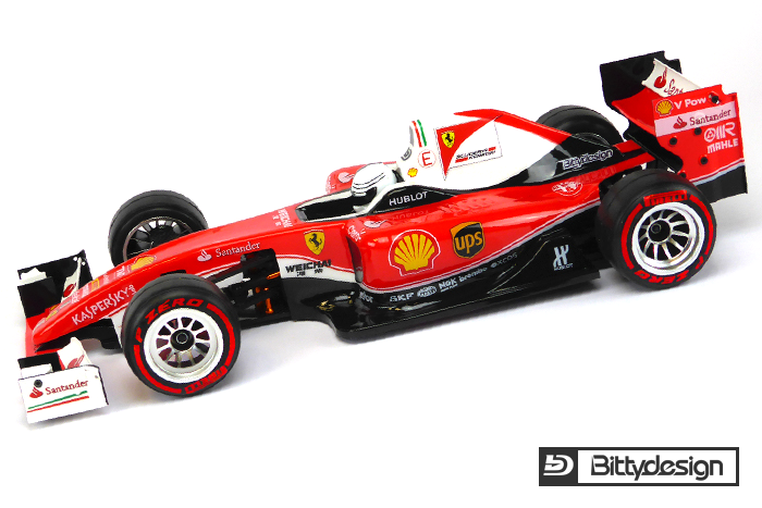 BITTYDESIGN Type-6C Kaross F1 Lättvikt - 6