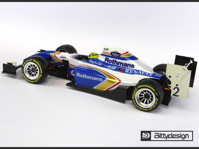 Bittydesign Body Type-6R F1 Lightweight (Clear) - 4