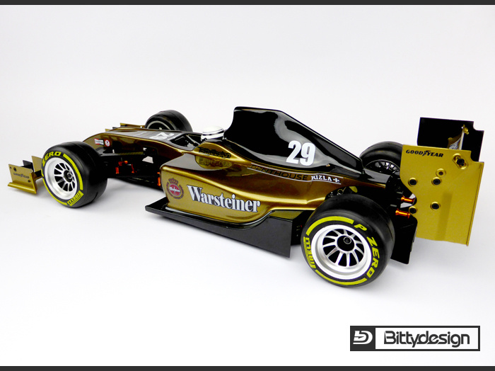 Bittydesign Body Type-6R F1 Lightweight (Clear) - 16
