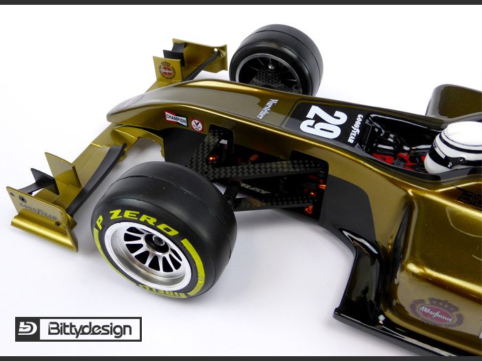 Bittydesign Body Type-6R F1 Lightweight (Clear) - 14
