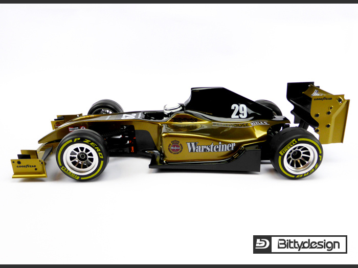 Bittydesign Body Type-6R F1 Lightweight (Clear) - 15