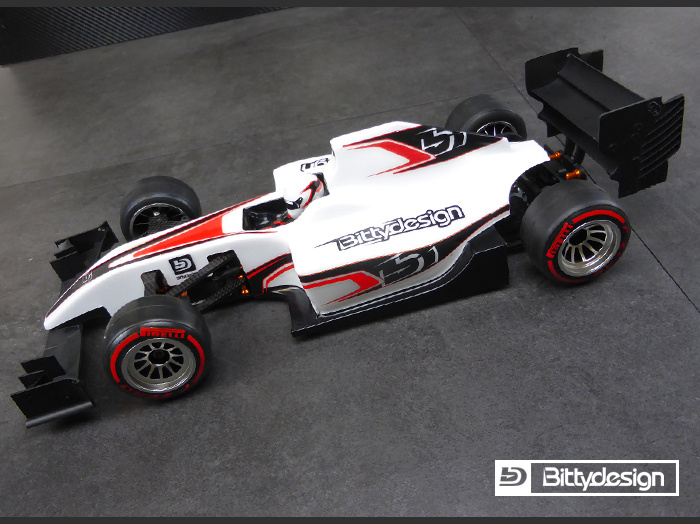 Bittydesign Body Type-6R F1 Lightweight (Clear) - 7