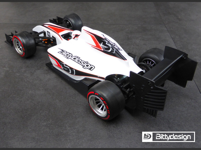 Bittydesign Body Type-6R F1 Lightweight (Clear) - 8