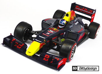 Bittydesign Body Type-6R F1 Lightweight (Clear)