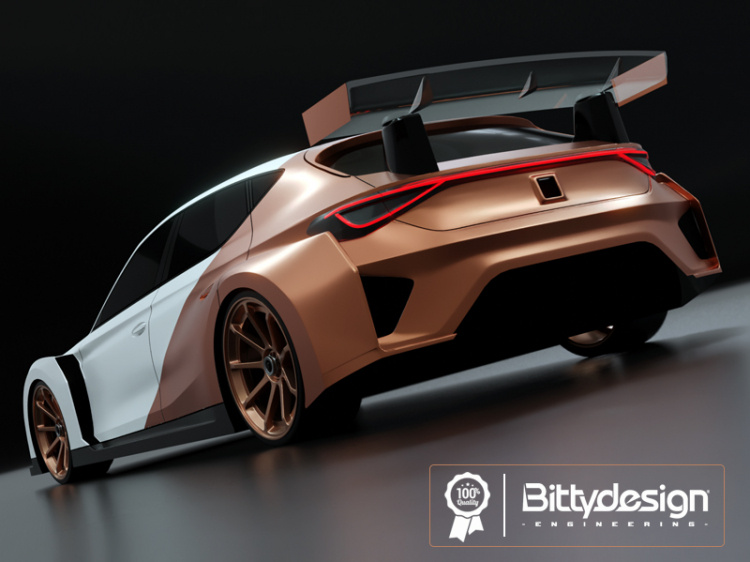 Bittydesign Hyberia Kaross FWD 190mm - 6