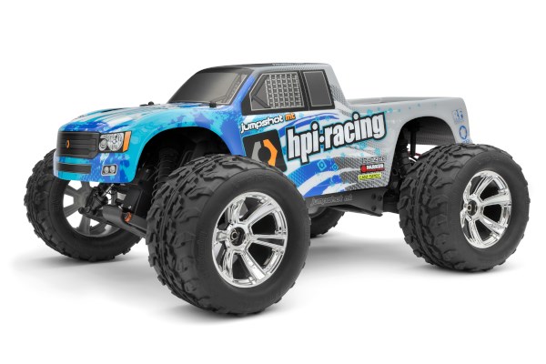 HPI HP160264 Jumpshot MT V2 Painted Bodyshell - Blue/Silver