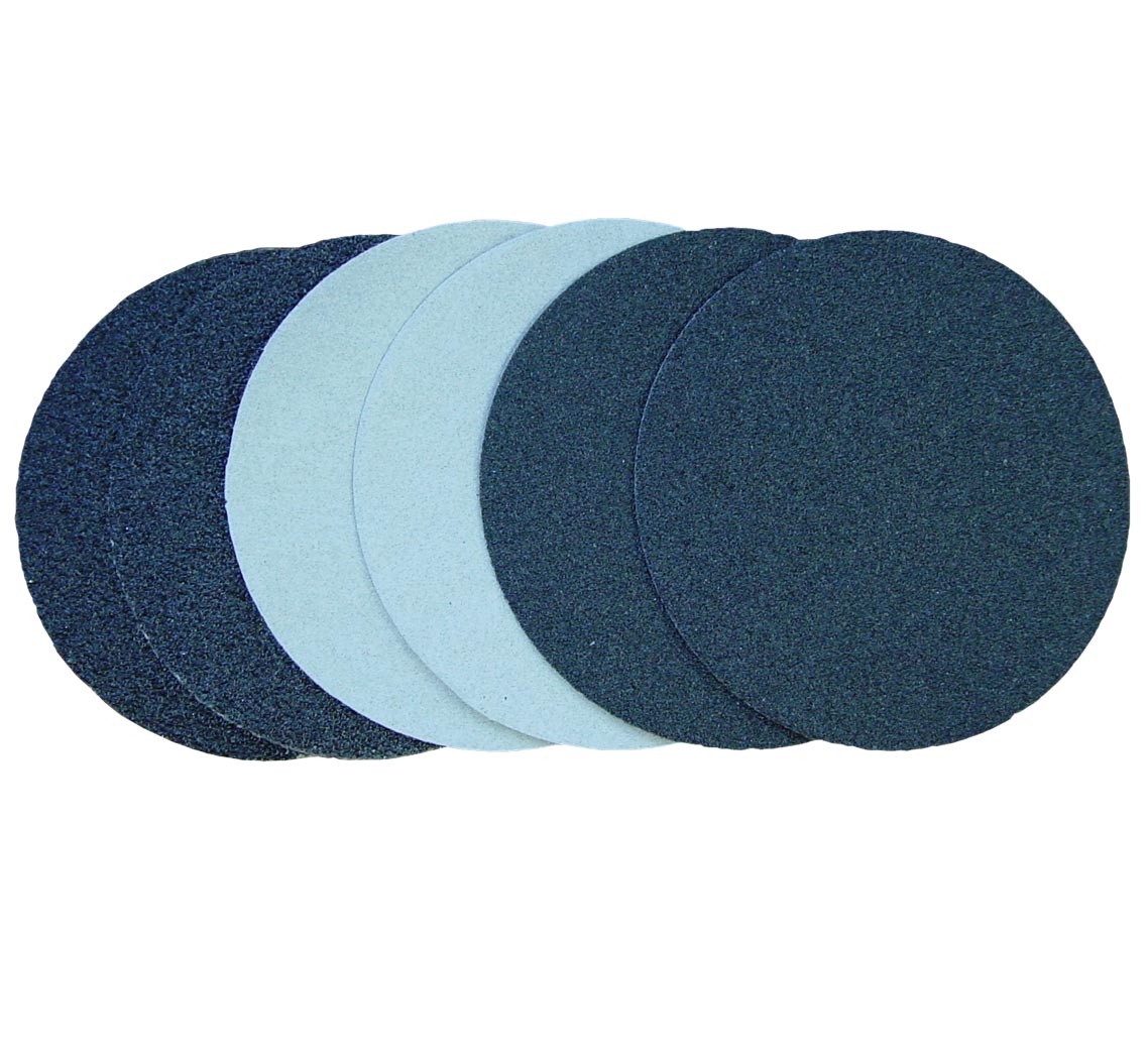 Sanding Disc, fine, medium, coarse, d 60mm, each 2 pcs
