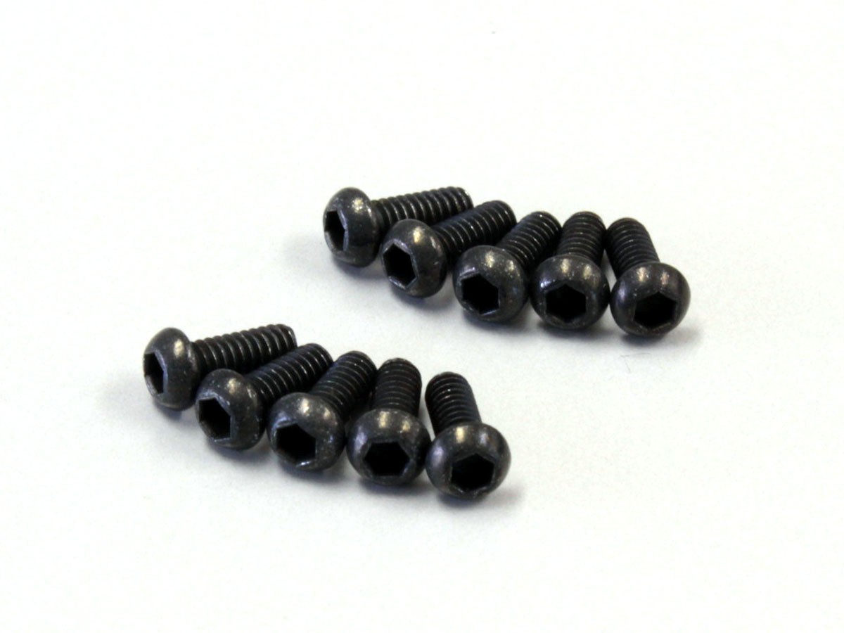 Kyosho 1-S14012H Hex Button Screws 4x12mm (6)