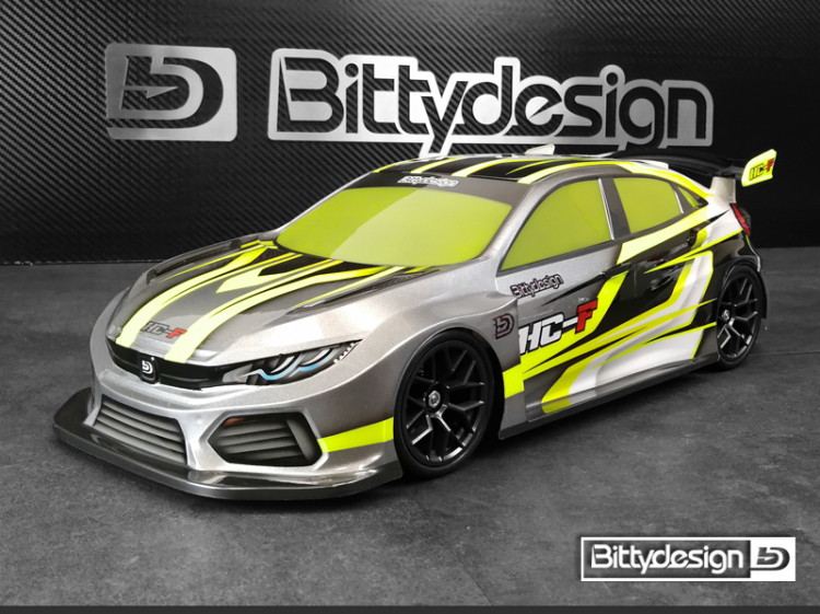 Bittydesign FWD-190HCF HCF-Kaross FWD 1/10 - 4