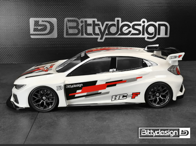 Bittydesign FWD-190HCF HCF-Kaross FWD 1/10 - 3