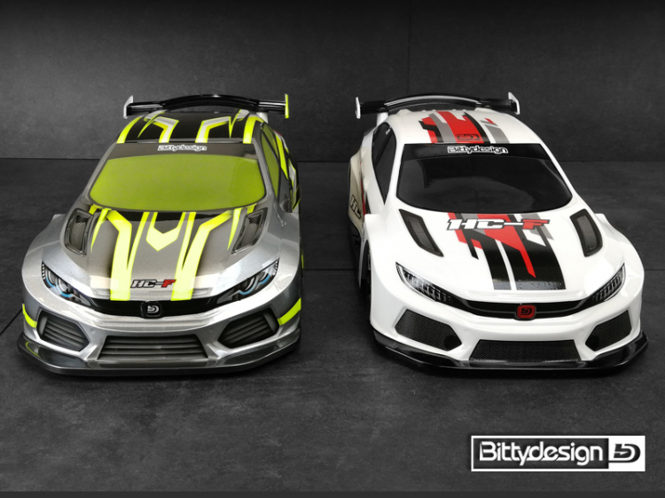 Bittydesign FWD-190HCF HCF-Kaross FWD 1/10 - 6
