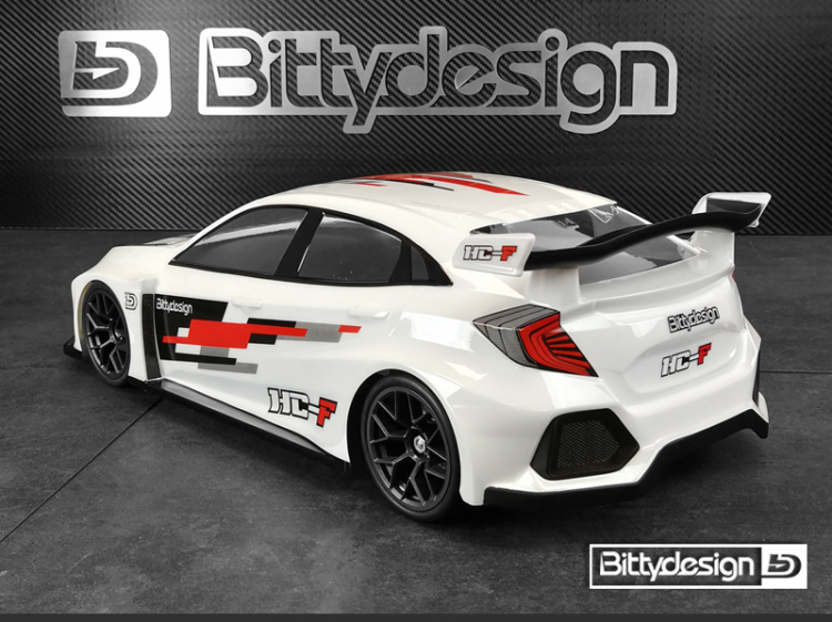 Bittydesign FWD-190HCF HCF-Kaross FWD 1/10 - 5