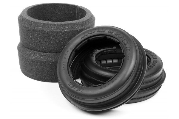 HPI HP4843 Sand Buster Rib Tire M Compound (170X60Mm/2Pcs)