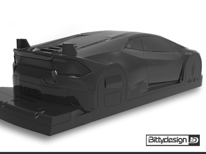 Bittydesign Body Agata (Clear) 1/10 GT 190mm - 2