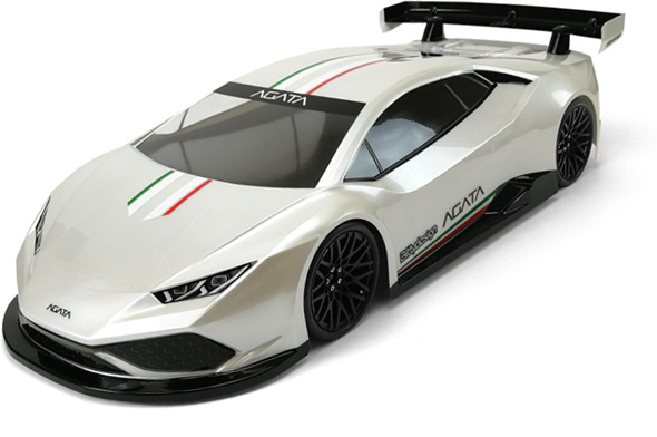 Bittydesign Body Agata (Clear) 1/10 GT 190mm - 4