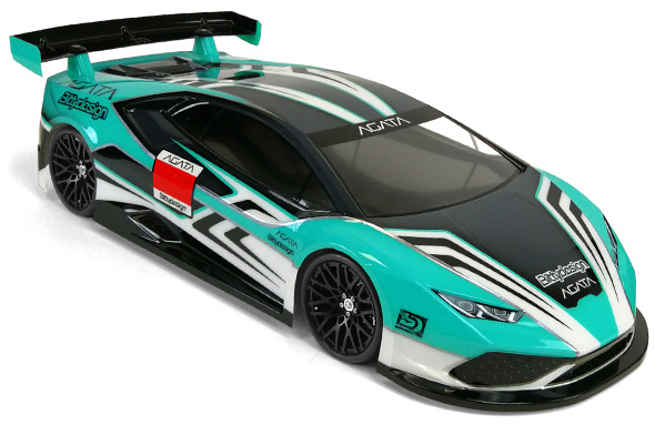 Bittydesign Body Agata (Clear) 1/10 GT 190mm