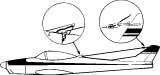 Du-Bro 349 Antenna outlet & bracket
